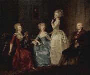 TISCHBEIN, Johann Heinrich Wilhelm Portrat der Grafin Saltykowa und ihrer Familie china oil painting artist